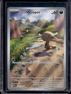 2025 Pokemon Phantasmal Flames Paldean Wooper Illustration Rare #102/094 - Image 1