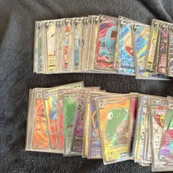 100x Pokemon Japanese SR Bundle Job Lot – NM Mixed Sets Sleeved - Image 2
