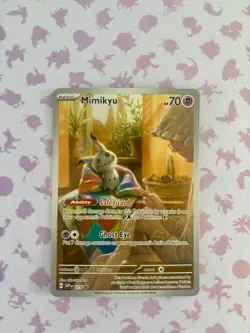 pokemon scarlet and violet promo mimikyu 075 - Image 1