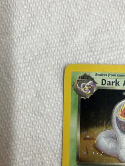 2000 Pokemon Dark Arbok 1st Edition Holo WOTC 2/82 Free Shipping - Image 2