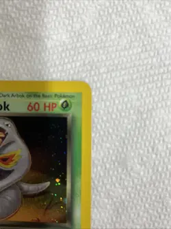 2000 Pokemon Dark Arbok 1st Edition Holo WOTC 2/82 Free Shipping - Image 5