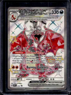 2023-25 Pokemon SV Black Star Promos Charizard ex #074 - Image 1