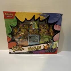 Pokemon TCG Mega Evolution Ascended Heroes Pin Box Tepig Totodile Chikorita EN - Image 1