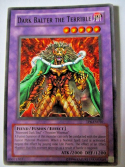 Yugioh! Dark Balter The Terrible tp6-En010 Unlimited Common Moderate Play!! - Image 1
