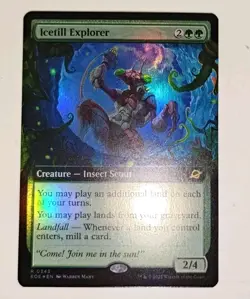 MTG Edge of Eternities - Icetill Explorer - Extended Rare - Foil - 0343 NM - Image 3