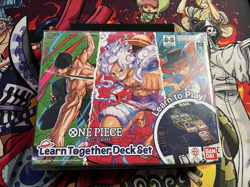 One Piece TCG Learn Together Deck Set LD-01 English Luffy Nami Zoro New Sealed - Image 1