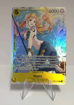 One Piece TCG Nami SR (053) - Extra Booster: Heroines Edition (EB-03) Eng NM - Image 1
