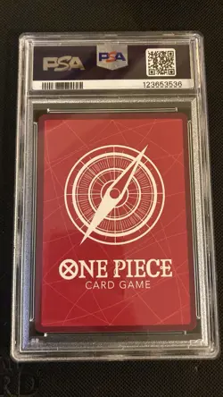 2025 ONE PIECE PROMOS DODGERS X ONE PIECE NIGHT #010 MONKEY D. LUFFY PSA 10 - Image 2