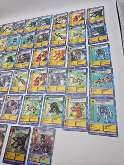 Digimon Card (lot of 44 Cards) series 1 From 1999 - Image 3