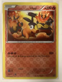 ______'s Tepig Jumbo Cards Reverse Holo - Image 1