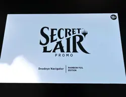 BONUS FOIL CARD 🌈 Deadeye Navigator Spongebob Secret Lair Promo MTG Magic - Image 1