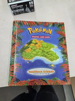 Pokemon Southern Islands Binder – Complete 18 Card Set – 2001 WOTC – UK - Image 1