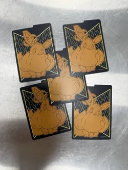 POKEMON TCG Shining Fates Card Divider - Eevee VMAX - LIGHTLY PLAYED - Image 1