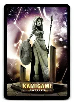 Kamigami Battles Game Oversize Card #BOTNRP003 Skadi Fury of the Mountain - Image 2