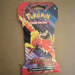 Pokemon Scarlet & Violet Destined Rivals Booster Pack 10 Cards Ho-Oh TCG English - Image 1