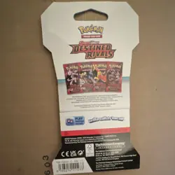 Pokemon Scarlet & Violet Destined Rivals Booster Pack 10 Cards Ho-Oh TCG English - Image 2