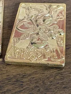 Vintage 1999 Mewtwo And Jigglypuff Gold Plated Cards - Image 3