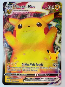 Pikachu VMAX Promo Holofoil SWSH: Sword & Shield Promo Cards SWSH062 NM - Image 1