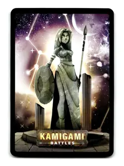 Kamigami Battles Game Oversize Card #BOTNRP004 Ceres God of the Harvest - Image 2