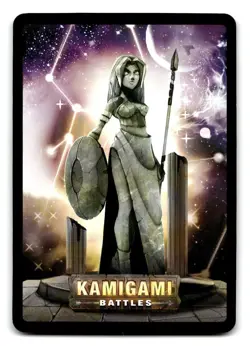 Kamigami Battles Game Oversize Card #BOTNRP006 Eris God of Strife and Chaos - Image 2