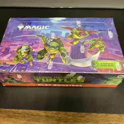 Teenage Mutant Ninja Turtles Play Booster Box Sealed New MTG - Image 1