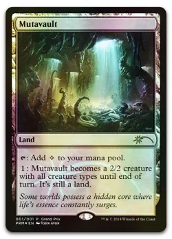Mutavault #1 (Foil) (LP) Grand Prix Promos GPP Magic MTG - Image 1