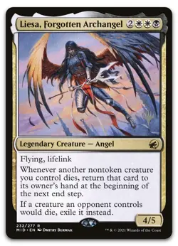 Liesa, Forgotten Archangel #232 (NM) Midnight Hunt PPMID Magic MTG - Image 1