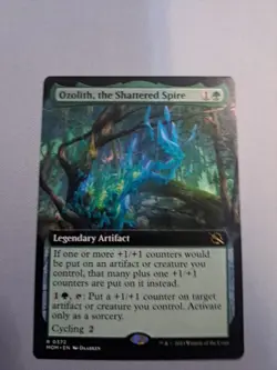MTG: Ozolith, the Shattered Spire (Extended Art) (LP): March of the Machine - Image 1