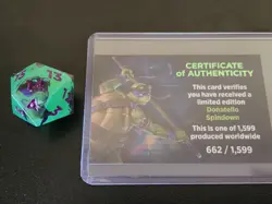 Sirius Ninja Turtles Donatello Spindown D20 Legendary Limited Edition - TMNT MTG - Image 1