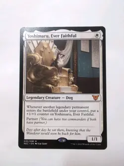 Yoshimaru, Ever Faithful Commander: Kamigawa: Neon Dynasty NM!!! - Image 1
