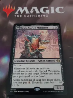 Mtg. Grub, Storied Matriarch. Lorwyn Eclipsed. Pack Fresh - Image 1