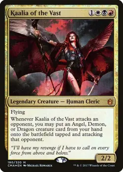 Kaalia of the Vast - Foil Commander Anthology LP MTG - Image 1