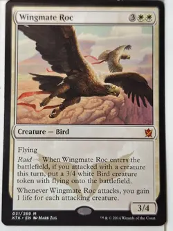 Wingmate Roc - Khans of Tarkir - Magic the Gathering MTG Nice! - Image 1