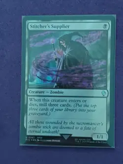 Stitcher's Supplier (Surge Foil) U Commander: FINAL FANTASY 287 NM FIC MTG - Image 1