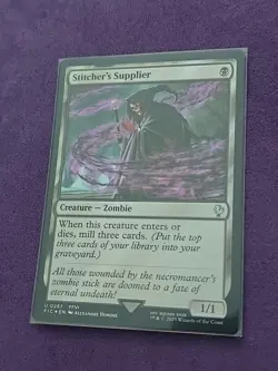 Stitcher's Supplier (Surge Foil) U Commander: FINAL FANTASY 287 NM FIC MTG - Image 2