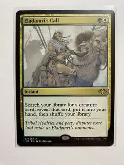 Magic: The Gathering Eladamri's Call Modern Horizons Rare Instant 197 Regular - Image 1