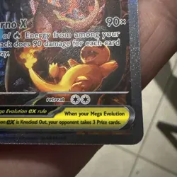 Mega Charizard X ex Pokemon TCG: Phantasmal Flames 125/094 SIR - Image 5