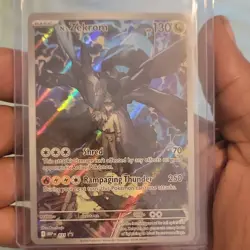 Pokemon TCG N's Zekrom 031 MEP Holo Basic Dragon 130 HP 70/250 Attack English - Image 3