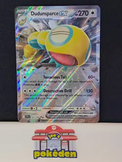 Dudunsparce ex 121/159 Sv09: Journey Together Holo Double Rare Pokemon TCG NM/MT - Image 1