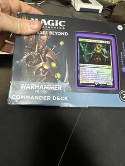 Magic the Gathering MTG Warhammer 40,000 Commander Deck - Necron Dynasties - Image 4