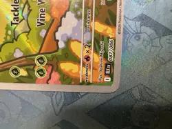 Snivy 087/086 Pokemon TCG SV: Black Bolt Illustration Rare NM - Image 2