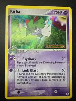 Pokemon Card - Kirlia Dragon Frontiers 32/101 Reverse Holo Stamped MP - Image 1