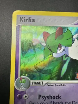 Pokemon Card - Kirlia Dragon Frontiers 32/101 Reverse Holo Stamped MP - Image 2
