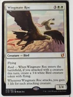 Wingmate Roc - Commander: 2019 - Magic the Gathering MTG Nice! - Image 1