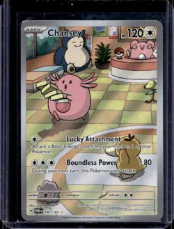 2024 Pokemon Twilight Masquerade Chansey #187/167 - Image 1