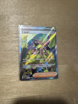 Pokemon TCG Trainer Canari 257/217 Full Art Ultra Rare Holo Ascended Heroes - Image 1