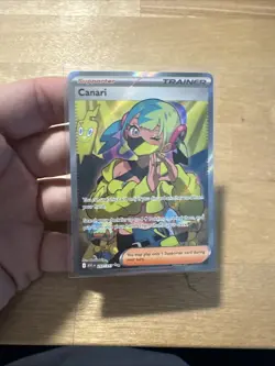 Pokemon TCG Trainer Canari 257/217 Full Art Ultra Rare Holo Ascended Heroes - Image 2