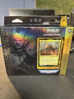 MTG Universes Beyond Collector's Commander Deck Warhammer 40k Ruinous Powers - Image 1