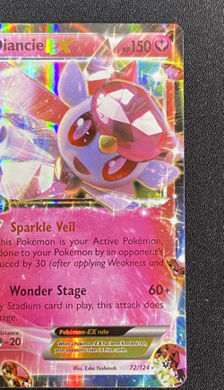 Diancie EX - XY - Fates Collide 72/124 Pokemon TCG Ultra Rare - Image 5