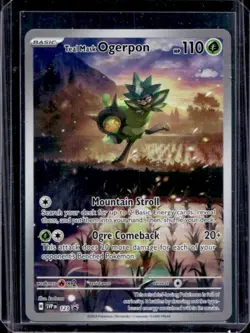 2023-25 Pokemon SV Black Star Promos Teal Mask Ogerpon #123 - Image 1